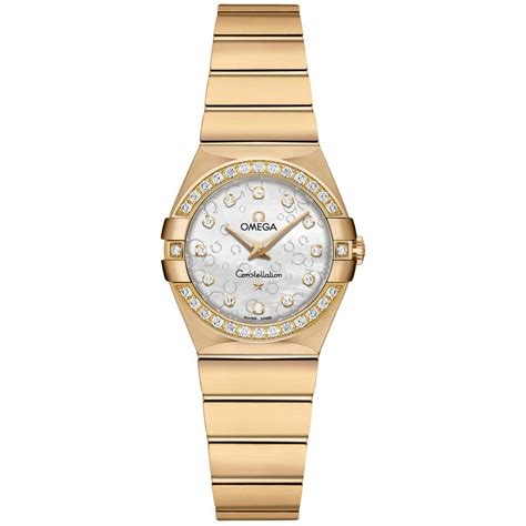 cheapest omega women's watch|women's omega watch with diamonds.